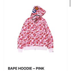 Pink Bape Hoodie