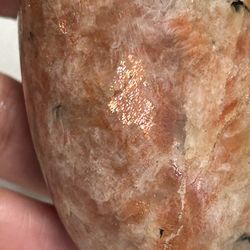 Sunstone Black Tourmaline Lingham Gemstone Large Size 242 Grams