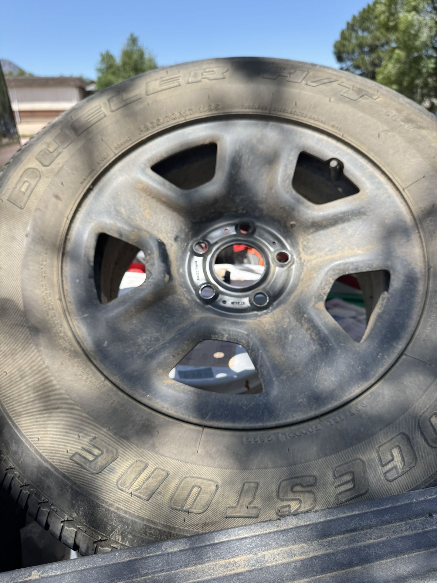 Jeep Gladiator 17in Stock Wheels