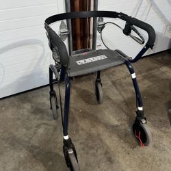 Walker With Seat