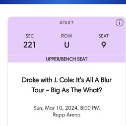 Drake And J Cole Tickets