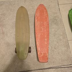 Vintage skateboards