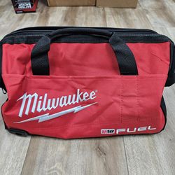 NEW Milwaukee M18 Fuel 16" Tool Bag With Pockets. ONE BAG $20, TWO BAGS $35, THREE BAGS $45 !