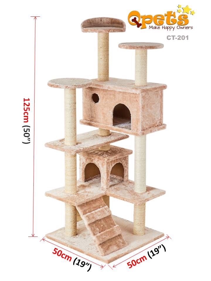 QPets 50” Cat Tree Tower CT-201
