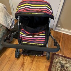 Toy Doll Double Stroller