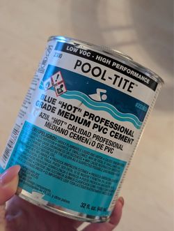 Pool Tite PVC cement