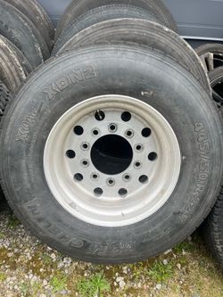 Super single tires on rims