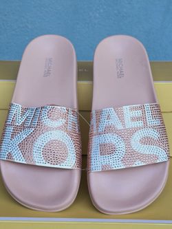 🌸 New Michael Kors Women's Pink Sandals Size 8, 9 & 10 Only 🌸