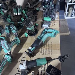 12 Pieces Hitachi Tools set 