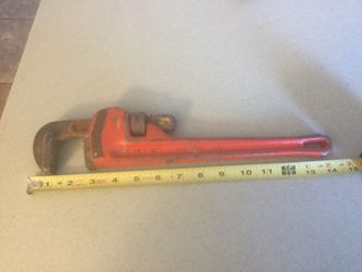 Ridged pipe wrench