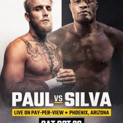 5 Jake Paul Vs Anderson Silva Upper Level Tickets