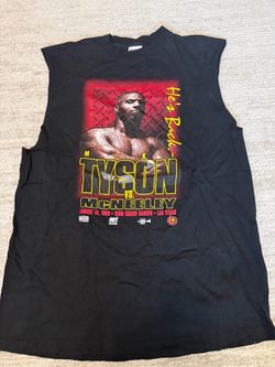 Rare Vintage 1995 Mike Tyson vs McNeeley T-Shirt XXL MGM Grand KO Wear Boxing