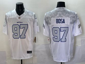 JOEY BOSA Jersey – #97 Buffalo Bills Rugby Style Jersey STITCHED