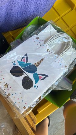 Unicorn Party bags 16ct