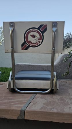Vintage Phoenix Cardinals Padded Stadium Seat