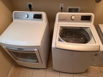 LG Washer & Dryer Set – Large Capacity, Wi-Fi/Smart – $600 OBO