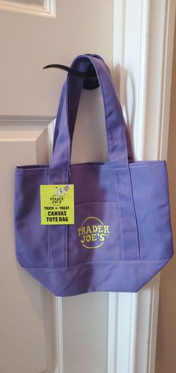 Trader Joe's Halloween Trick-or-Treat Canvas Tote Bag