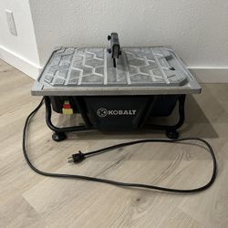 22’ Kobalt Tabletop Tile Saw 