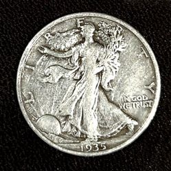 1935 Liberty Half Dollar – 90% Silver