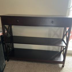 Book Shelf With Drawer 