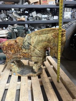 Vintage Hand Carved Tang Horse Figurine