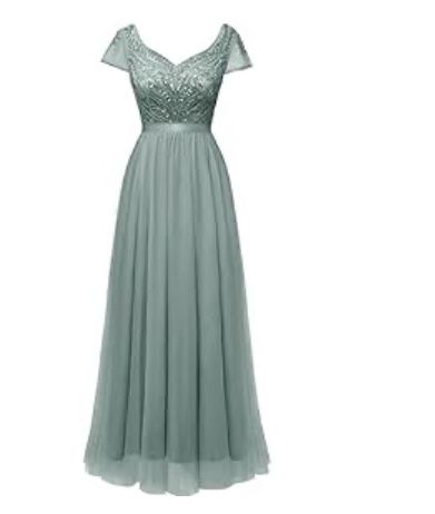  Formal Dress/Prom. Sage Green Unaltered SZ 14