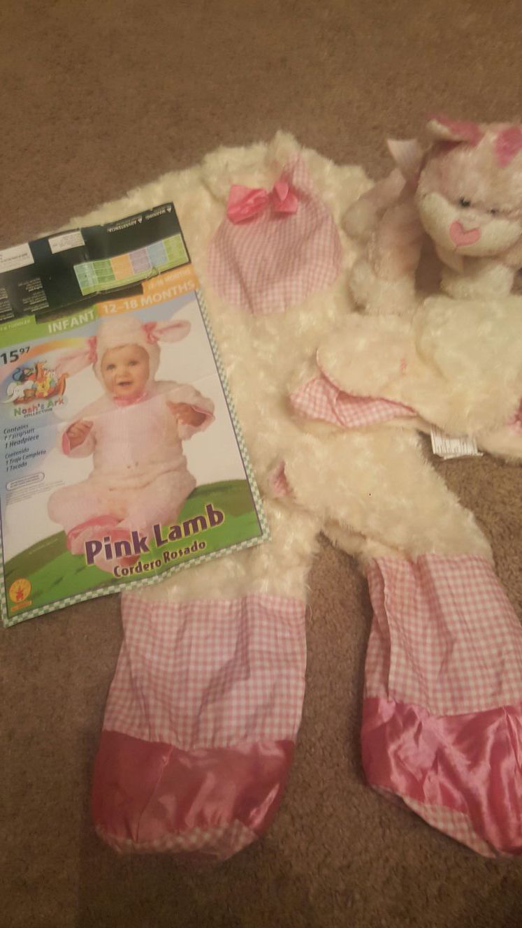 12-18 mths Pink Lamb