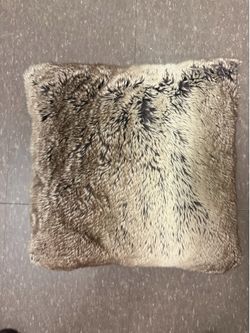 Fluffy Brown Pillow