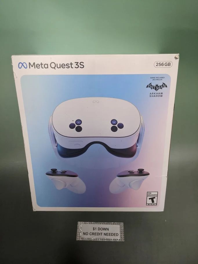 Meta Quest 3S Deal – Just $299 or $1 Down! Includes Batman Game and 3 ...