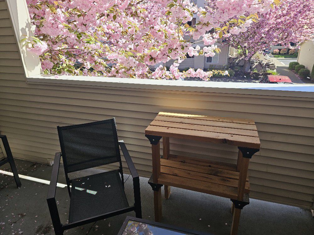 Outdoor Wood 2x4 Table