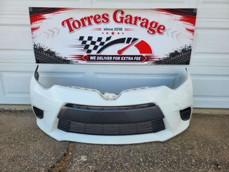 2014 2015 2016 Toyota Corolla Front Bumper & Grille Oem