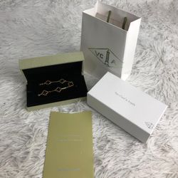 Pre-Owned Black Van Cleef Arpels Clover Bracelet