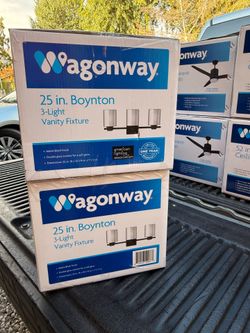Wagonway Vanity Fixture (3-Lights)