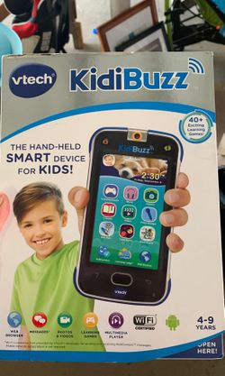 KidiBuzz vetch phones 2 pink and blue