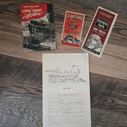 Old Train Ephemera 