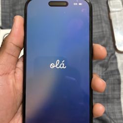 Black 128Gb iPhone 15 (with brand new screen protector)