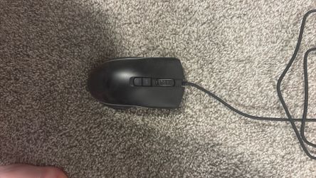 ONN Wired Gaming Mouse RGB Adjustable DPI USB Black