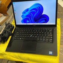 Dell Laptop i7 8th Gen -8gb -250GB Win 11 $200