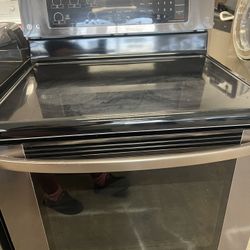 LG Glass Stove Wifi Conect  Stainless 