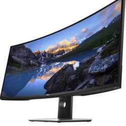 Dell U-Series 38" 4K UHD 1600p Ultra Wide Screen LED-Lit Monitor (U3818DW), Black