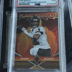 Tom Brady football Serial Number Card