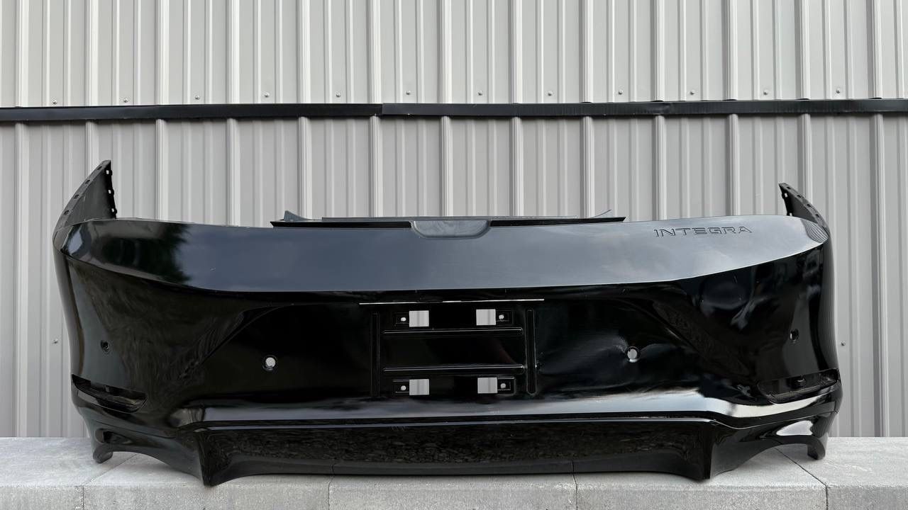 ACURA INTEGRA BLACK REAR BUMPER 2023 2024 2025 ORIGINAL