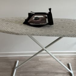 Rowenta Iron And ironing table