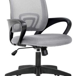 Office Chair Desk Chair Ergonomic Mesh Computer Chair with Lumbar Support Armrest Executive Rolling Swivel Adjustable Mid Back Task Chair for Women Ad