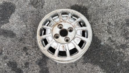 One VW Scirocco Or Audi 4000 Aluminum 13 Inch Wheel, 4x100mm