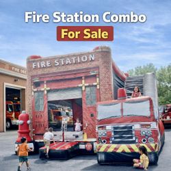 Fire Station Combo Bouncer FOR SALE!