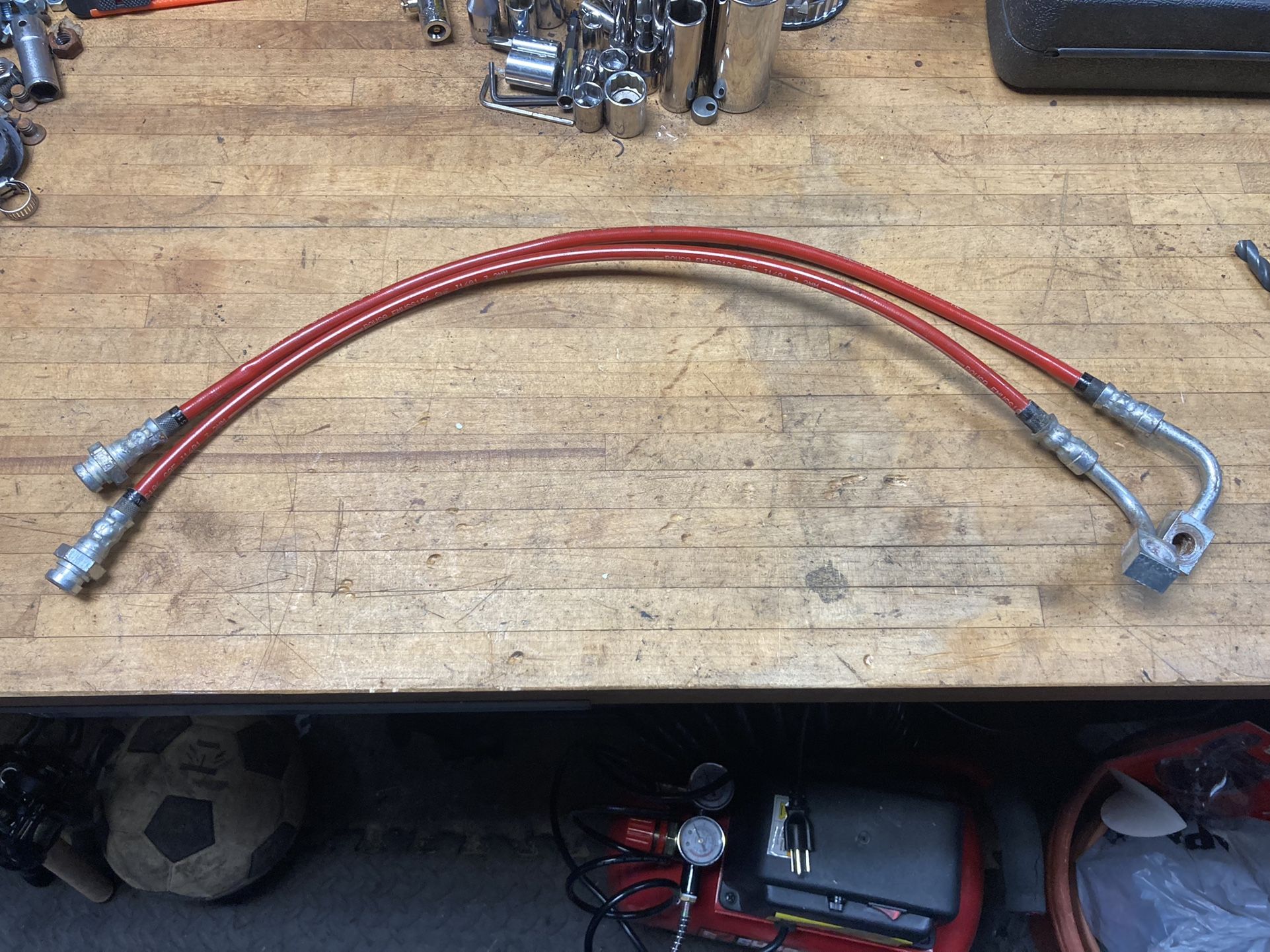 Jeep Steel Braided Break Line Hoses