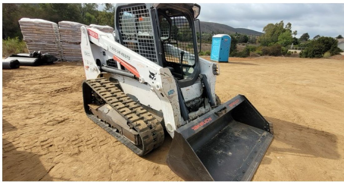 Bobcat t630 Track Skid