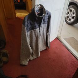 Men's Free Country Fleece Jacket Coat Size XL