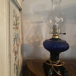 Antique Blue Lantern 